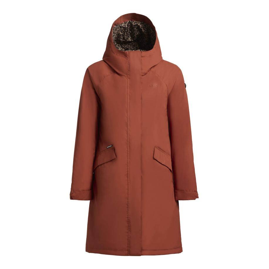 Khujo khujo Tussenmantel YEAL roestbruin -