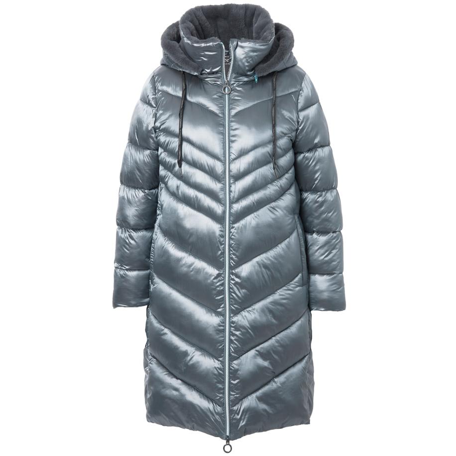 Ulla Popken Ulla Popken Wintermantel zilver -