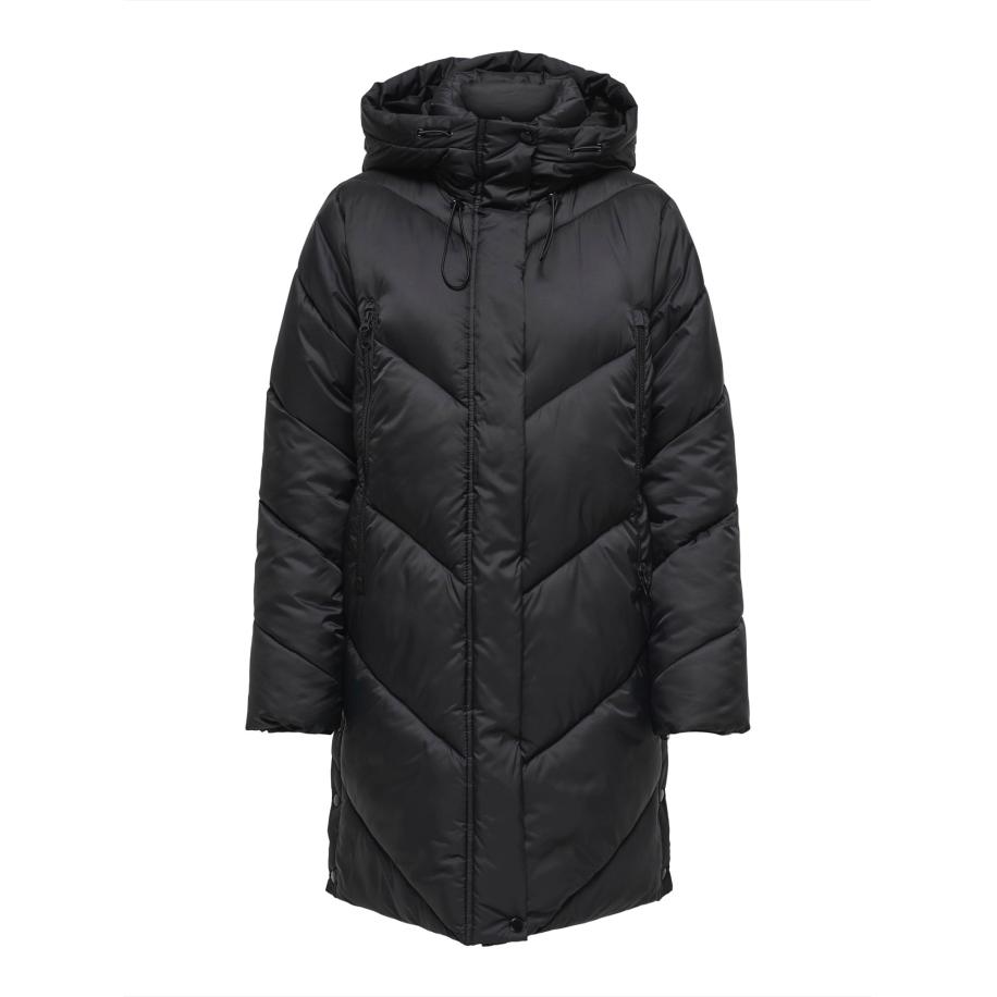 Only ONLY Wintermantel ONLMolly zwart -