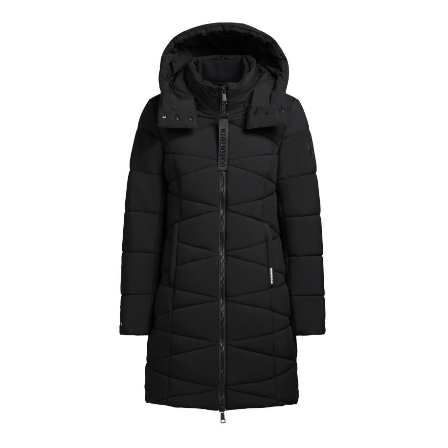 Khujo khujo Wintermantel Fitt3 zwart -