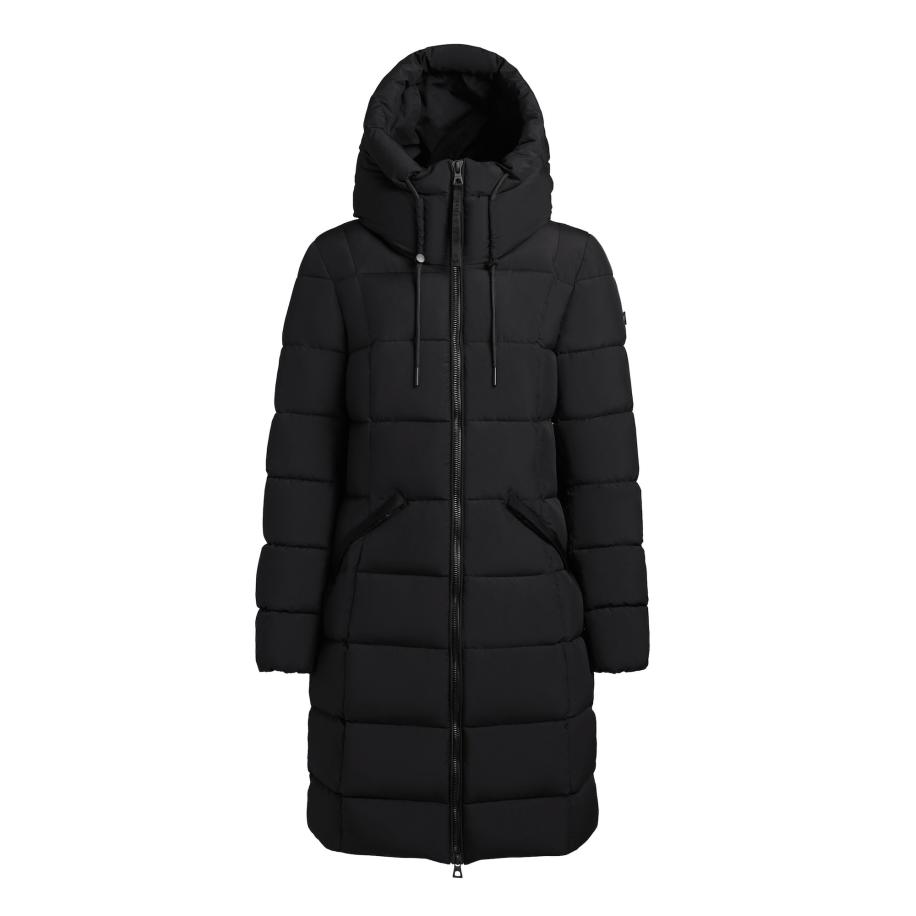 Khujo khujo Wintermantel Arlene zwart -