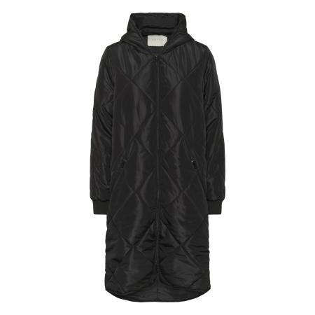 Kaffe Kaffe Wintermantel zwart