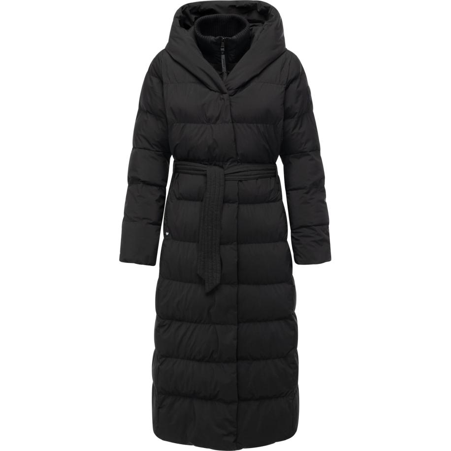 Ragwear Ragwear Wintermantel Niani zwart -