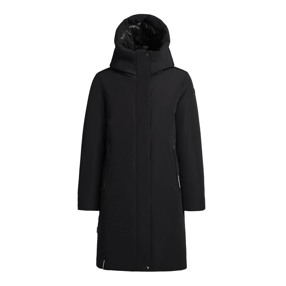 Khujo khujo Wintermantel Nellen zwart -