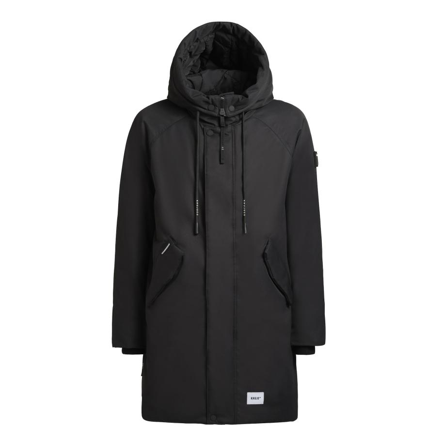 Khujo khujo Winterjas Anth donkergrijs -