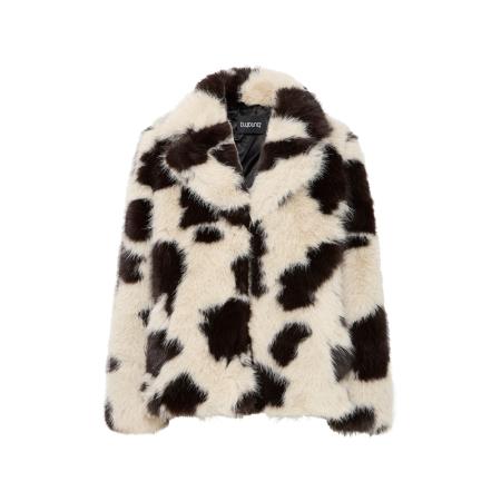 b.young b.young Wintermantel BYBEMIO zwart / wolwit