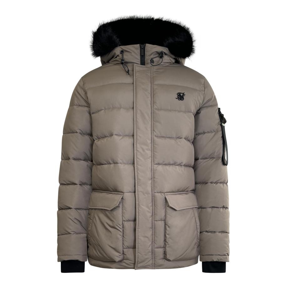 SikSilk SikSilk Winterparka beige -