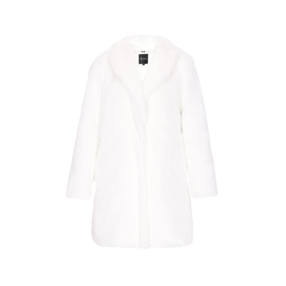 Faina faina Wintermantel Fashion Look wit -