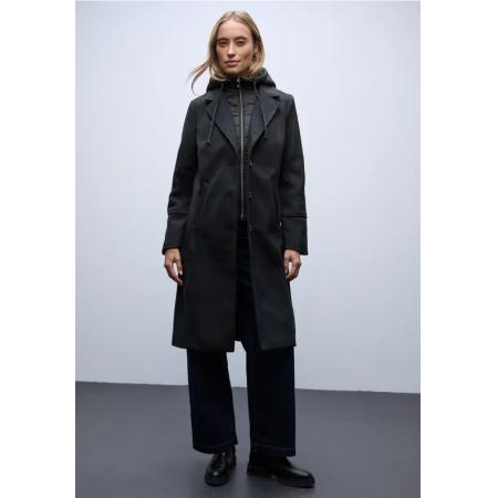 Street One Kapmantel met inlegwerk