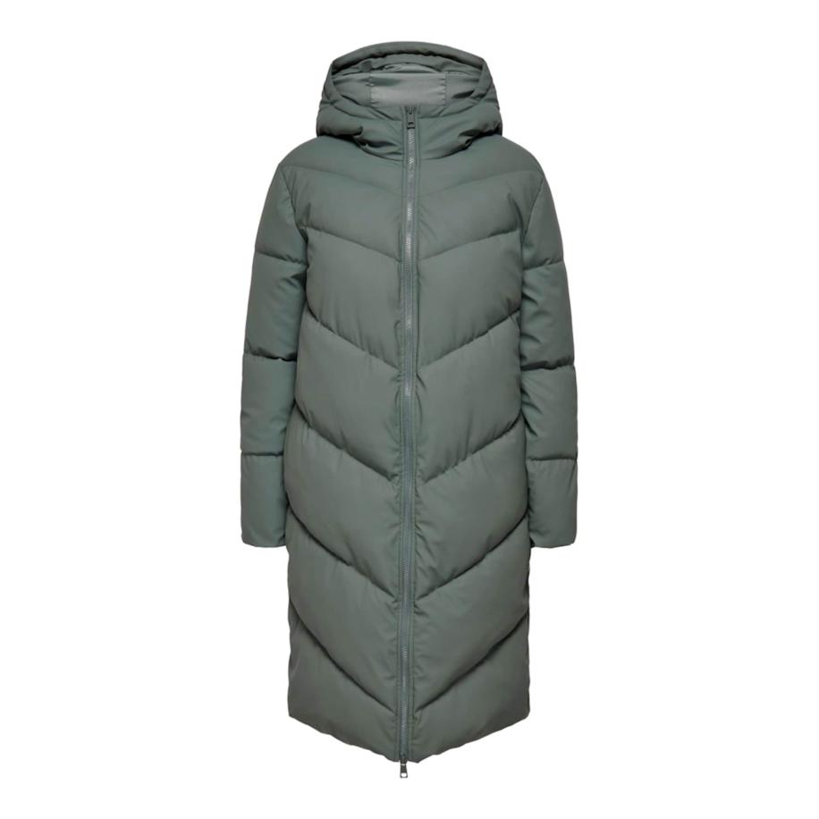 JDY JDY Wintermantel JDYUlrikka donkergroen -