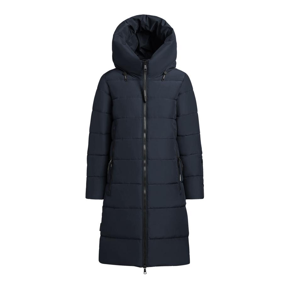 Khujo khujo Wintermantel Jilias6 donkerblauw -