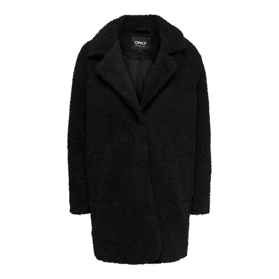 Only ONLY Tussenmantel Aurelia zwart -