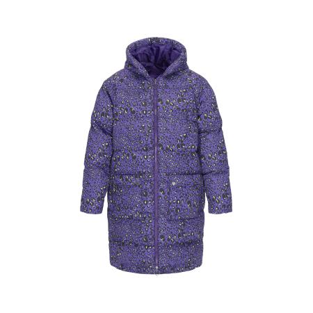 MYMO MYMO Tussenmantel lichtgeel / lila / zwart