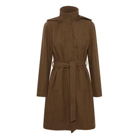 Fransa Fransa Tussenmantel SAGA olijfgroen