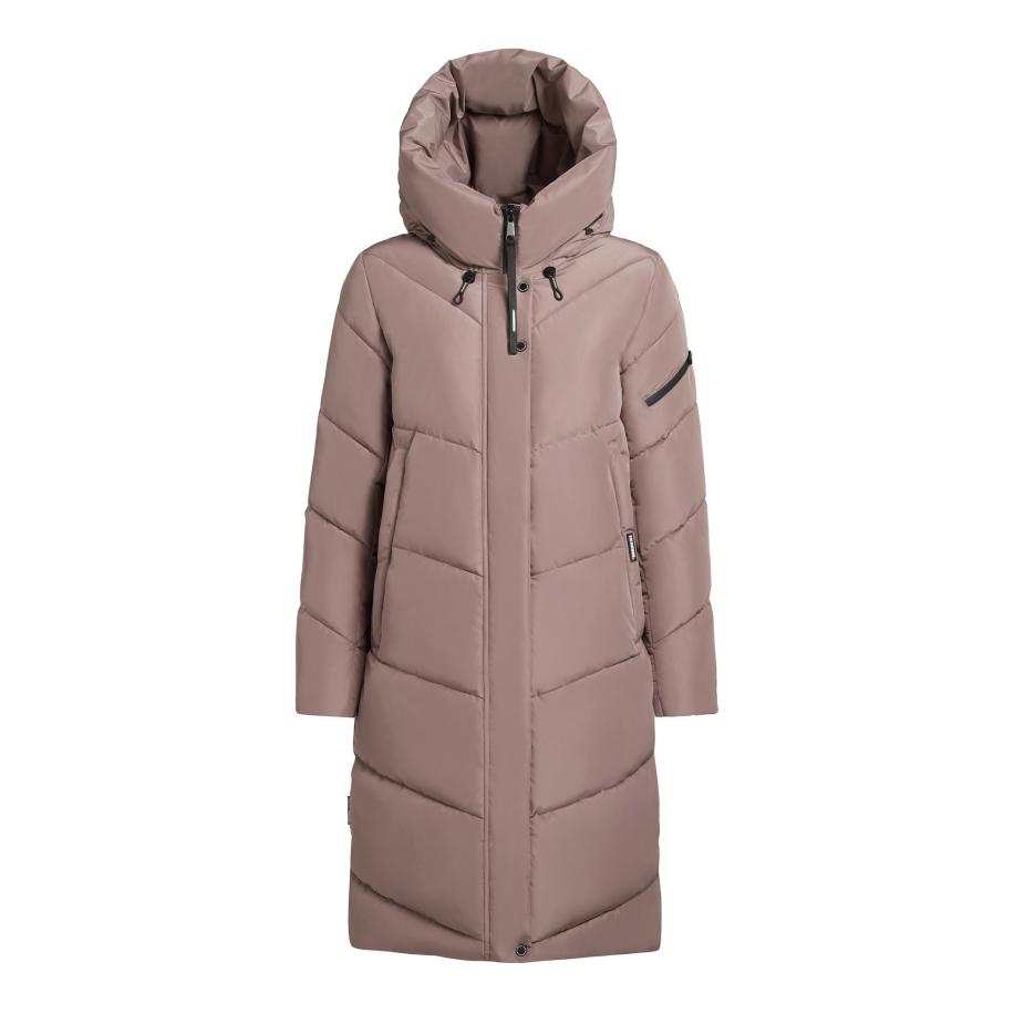 Khujo khujo Wintermantel Jange lichtbruin -