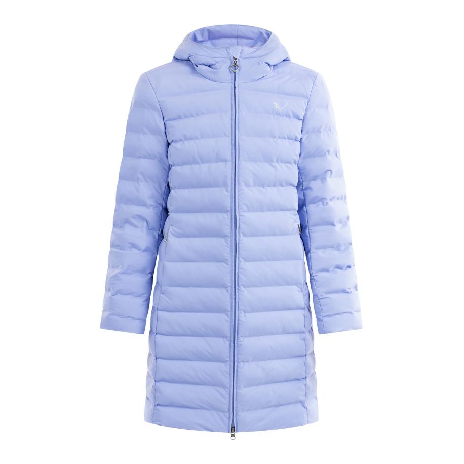 MYMO MYMO Wintermantel lichtblauw -