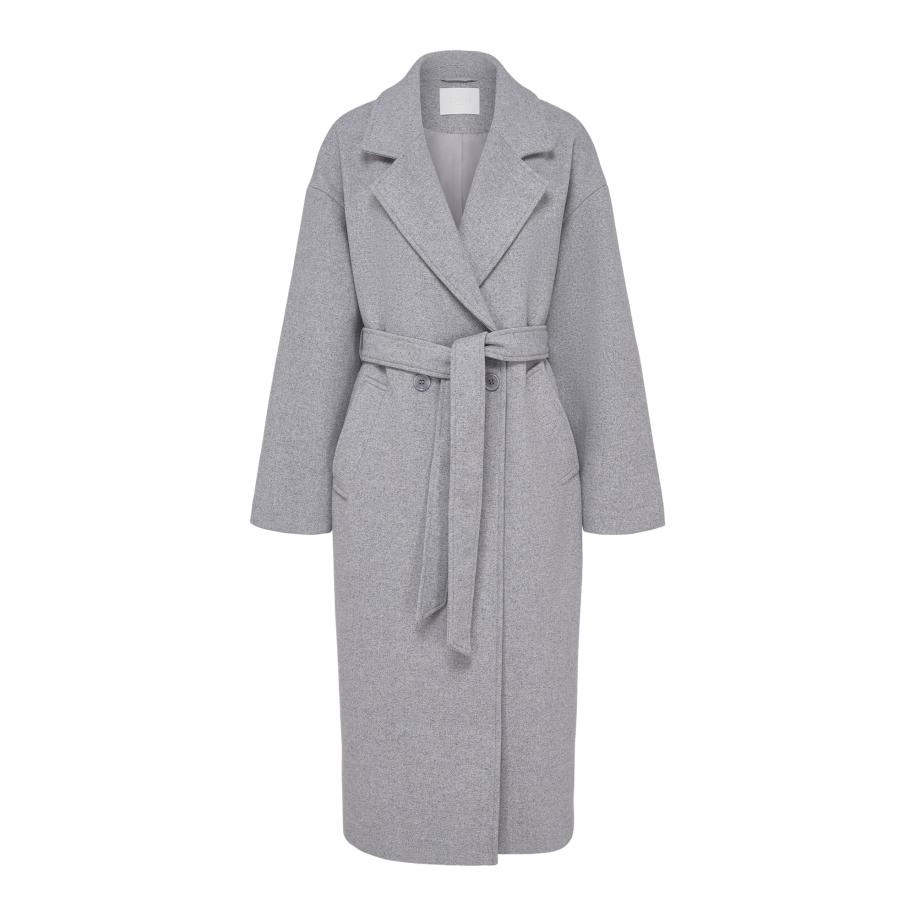 LeGer By Lena Gercke LeGer by Lena Gercke Tussenmantel Betty grijs gemêleerd -