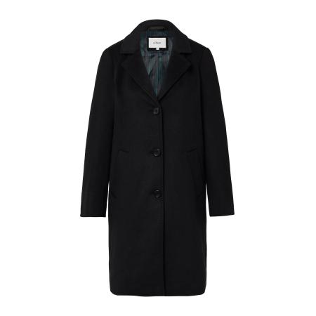 s.Oliver Tussenmantel zwart