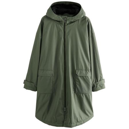 Next Next Tussenmantel donkergroen