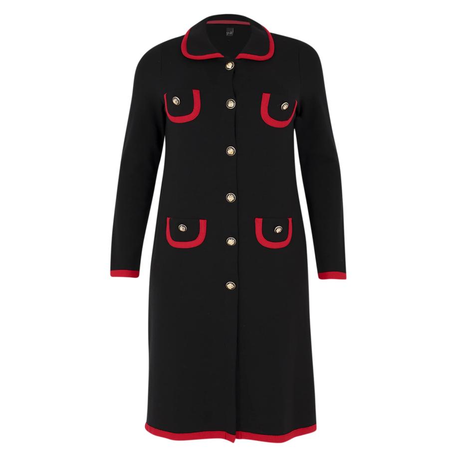 Yoek YOEK Tussenmantel rood / zwart -