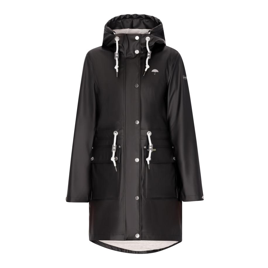 Schmuddelwedda Schmuddelwedda Functionele mantel zwart -