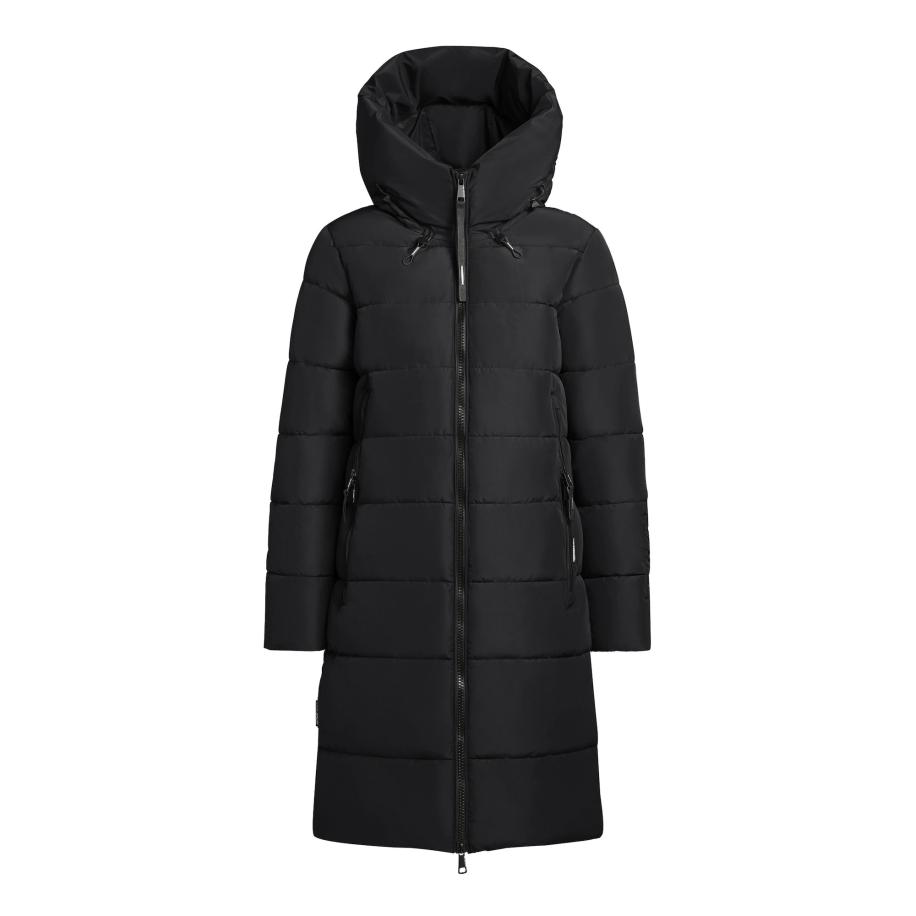 Khujo khujo Wintermantel Jilias5 zwart -