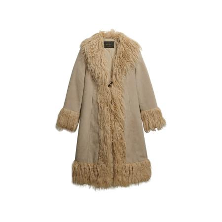 Superdry Superdry Tussenmantel Afghan camel / taupe
