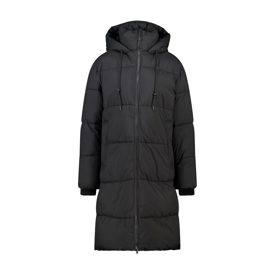 America Today America Today Wintermantel zwart -