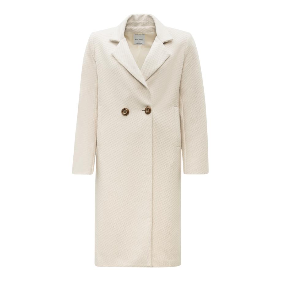 RICANO RICANO Tussenmantel wit -