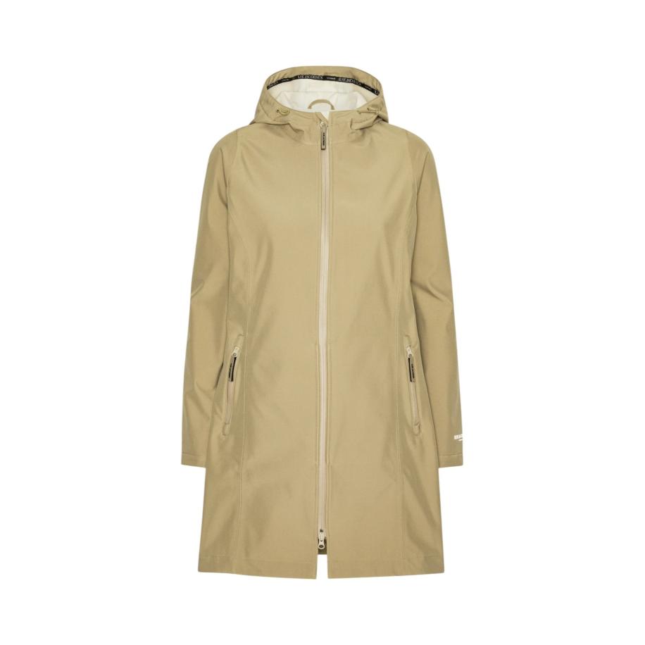 Ilse Jacobsen ILSE JACOBSEN Functionele mantel DAYBREAK01B beige -