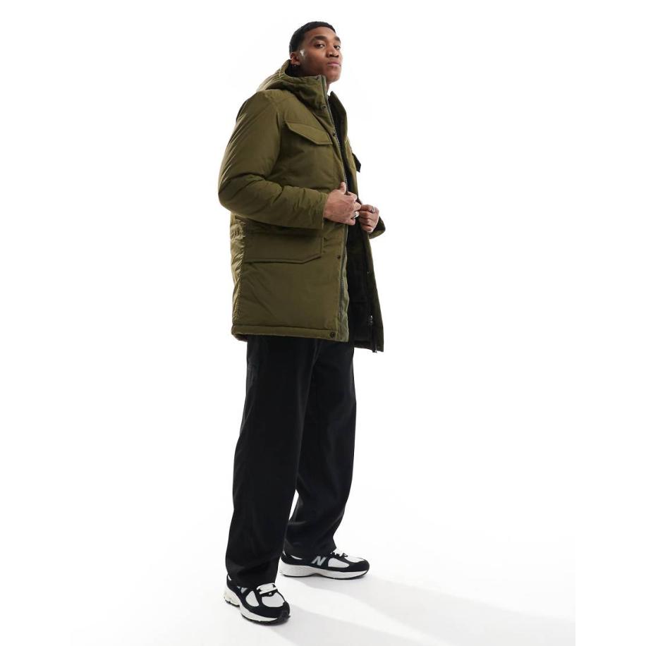 G-Star - Vodan - Parka met lange pasvorm in olijfgroen Groen