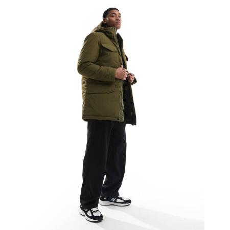G-Star - Vodan - Parka met lange pasvorm in olijfgroen