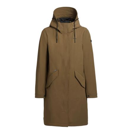 Khujo khujo Tussenmantel olijfgroen / zwart