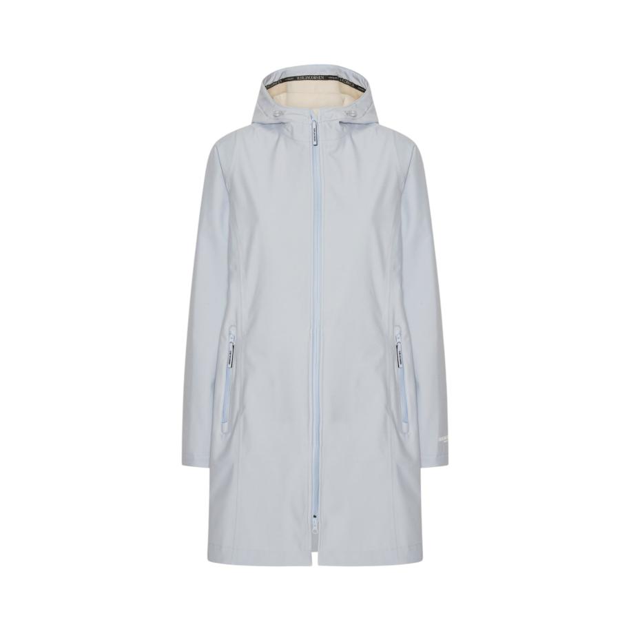Ilse Jacobsen ILSE JACOBSEN Functionele mantel lichtblauw -