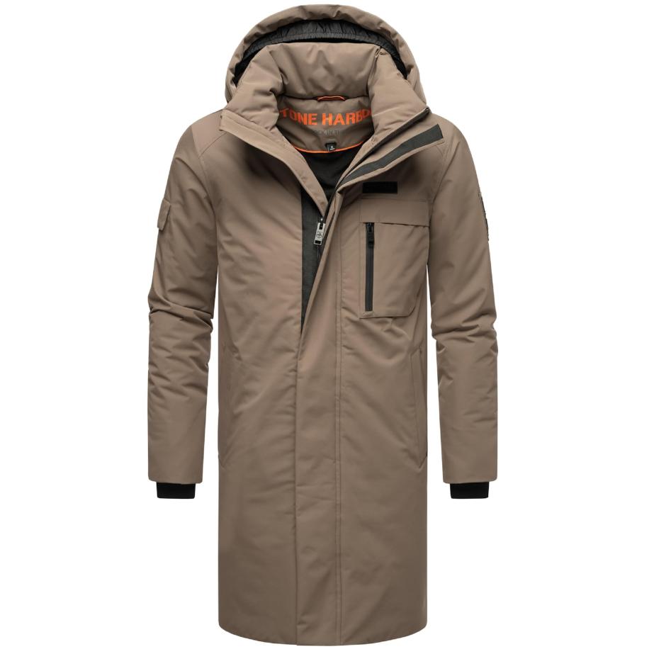 STONE HARBOUR STONE HARBOUR Winterjas Xandroo XX brokaat / zwart -