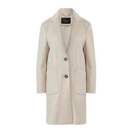 s.Oliver BLACK LABEL Tussenmantel ecru