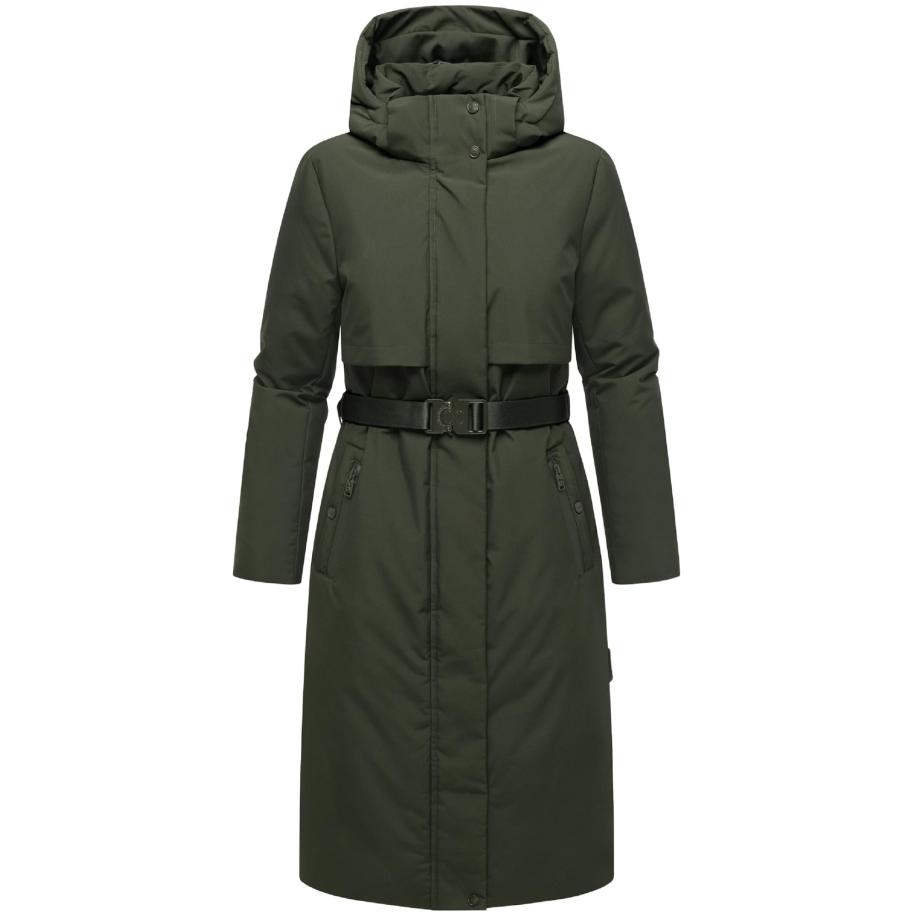 NAVAHOO NAVAHOO Functionele mantel Waldbummler 14 olijfgroen -