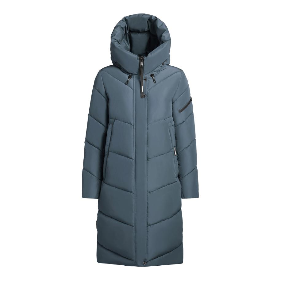 Khujo khujo Wintermantel Jange petrol -