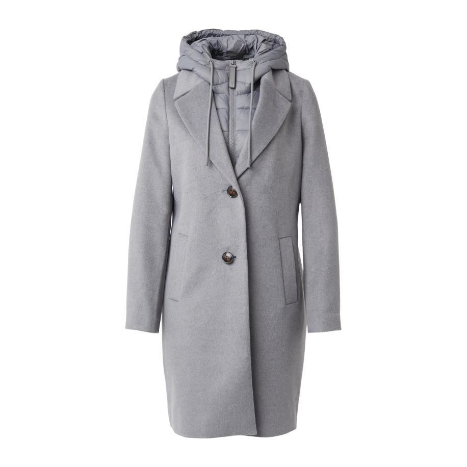 comma casual identity comma casual identity Wintermantel lichtgrijs -