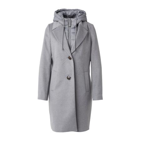 comma casual identity comma casual identity Wintermantel lichtgrijs