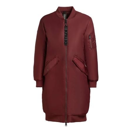 Khujo khujo Tussenmantel LULU wijnrood