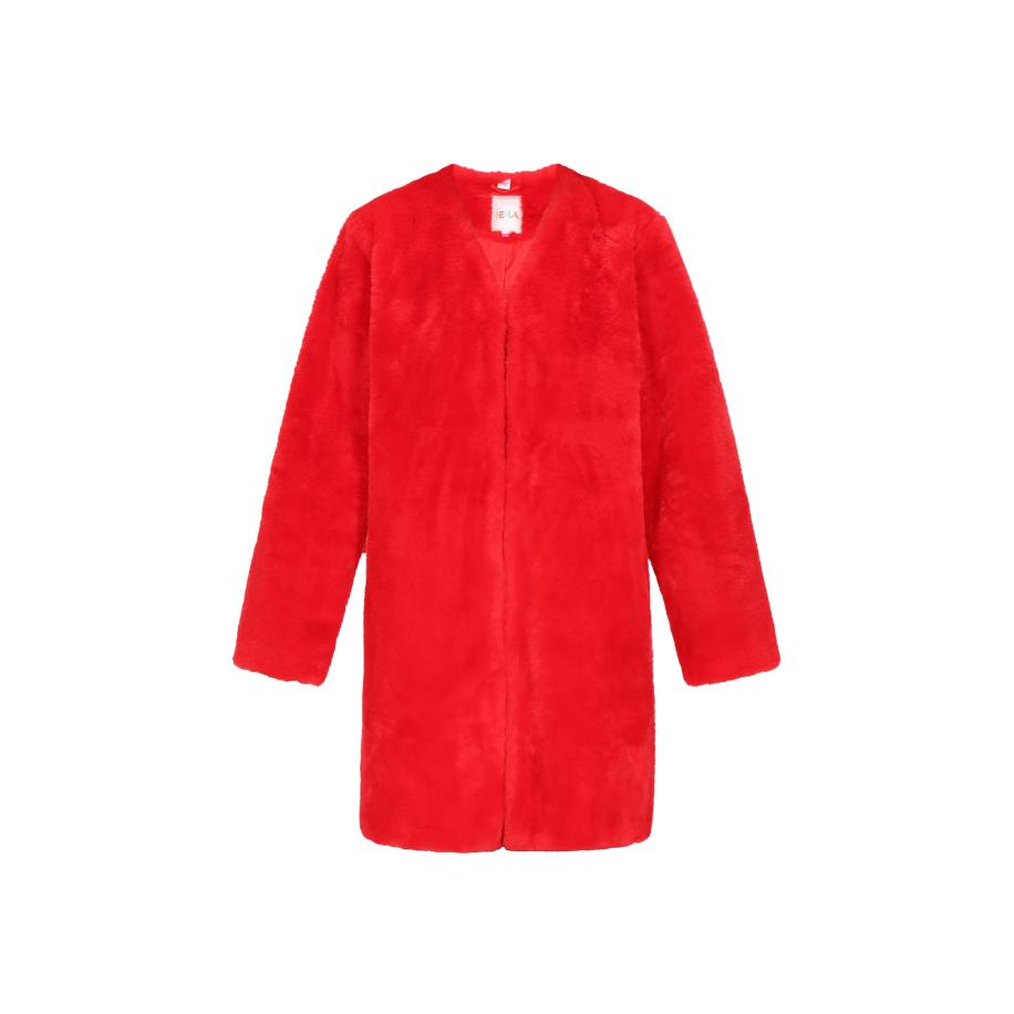 IZIA IZIA Tussenmantel rood -