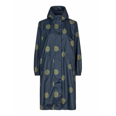 Masai Masai Functionele mantel donkerblauw / olijfgroen