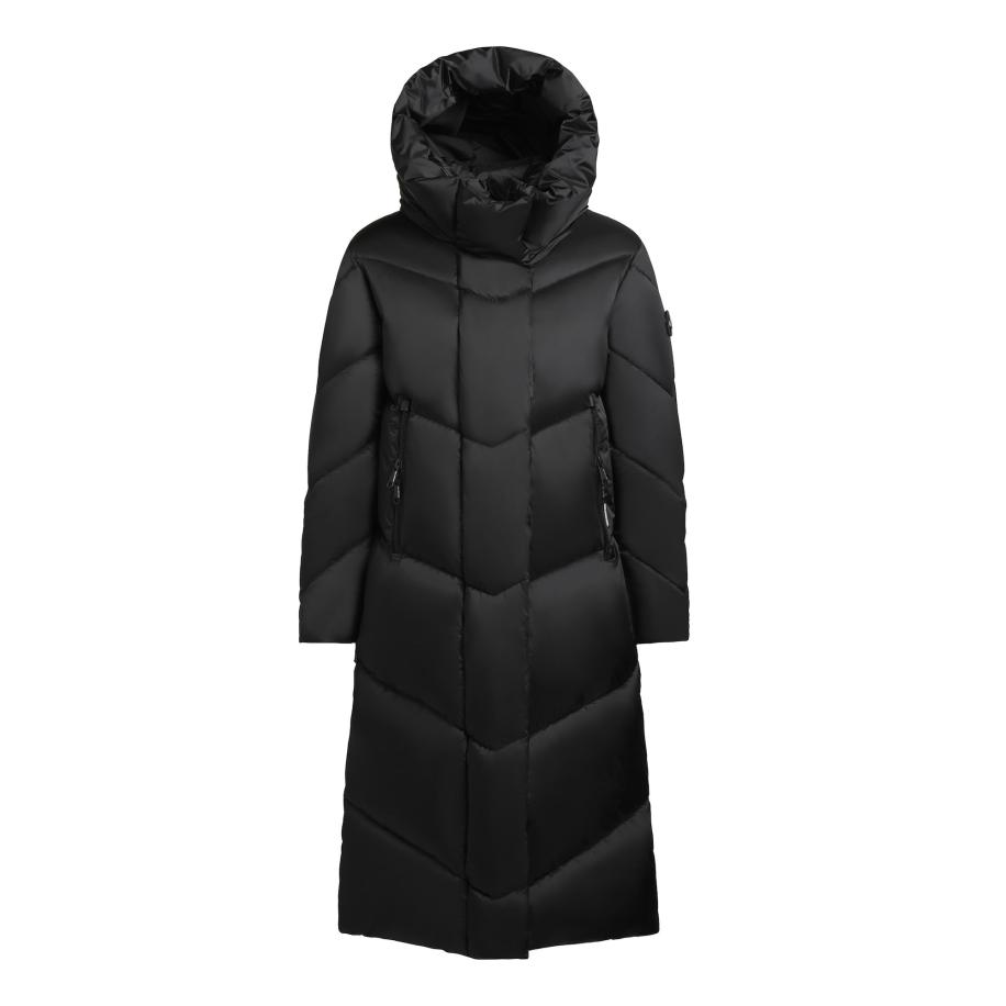 Khujo khujo Wintermantel MANELIA zwart -