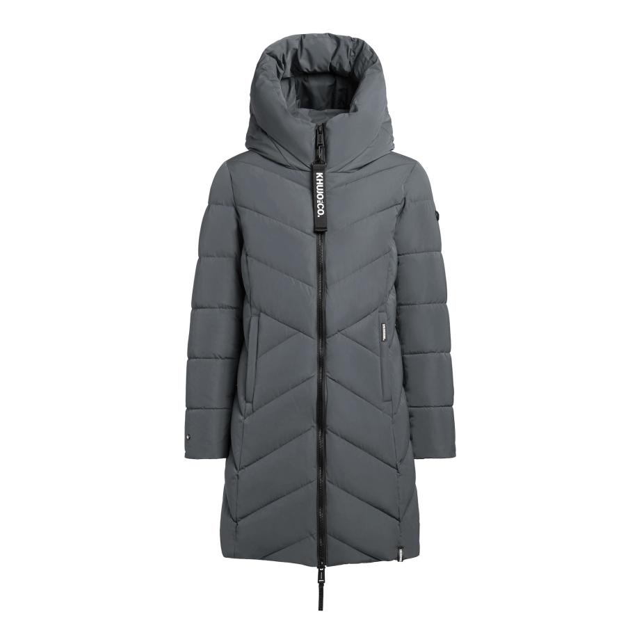 Khujo khujo Wintermantel Darka 2 grijs -