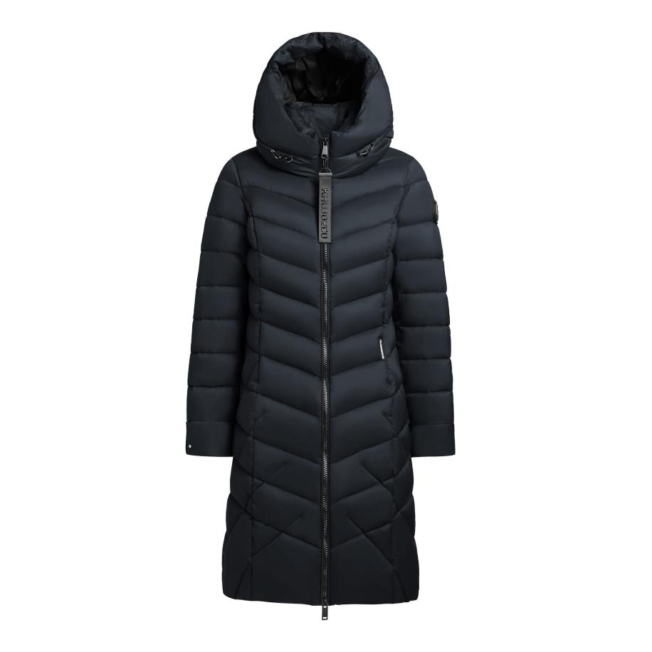 Khujo khujo Wintermantel Odana 3 donkerblauw -