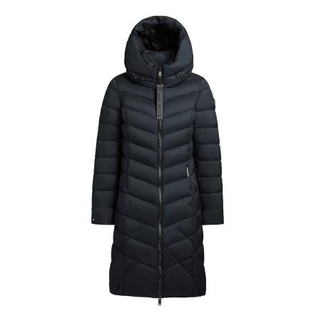 Khujo khujo Wintermantel Odana 3 donkerblauw