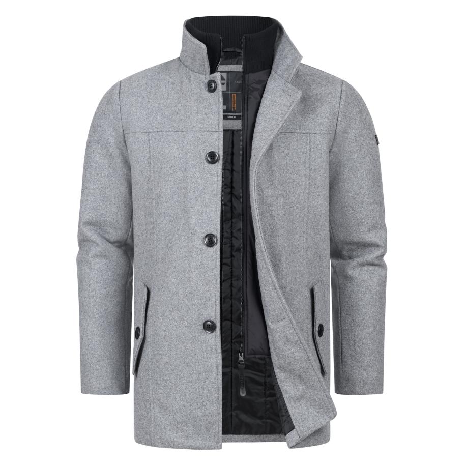 INDICODE JEANS INDICODE JEANS Winterjas Lunik lichtgrijs -