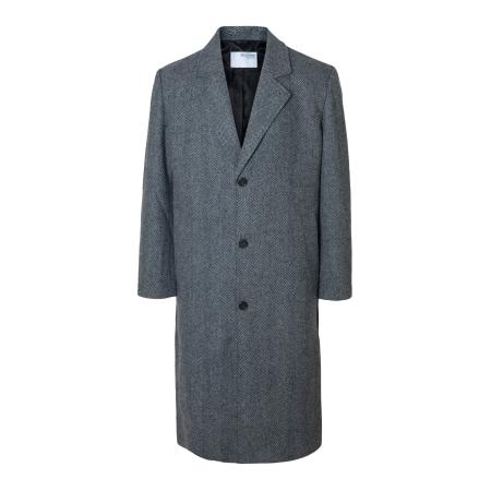 Selected SELECTED Tussenjas SLHMILOS lichtgrijs / donkergrijs