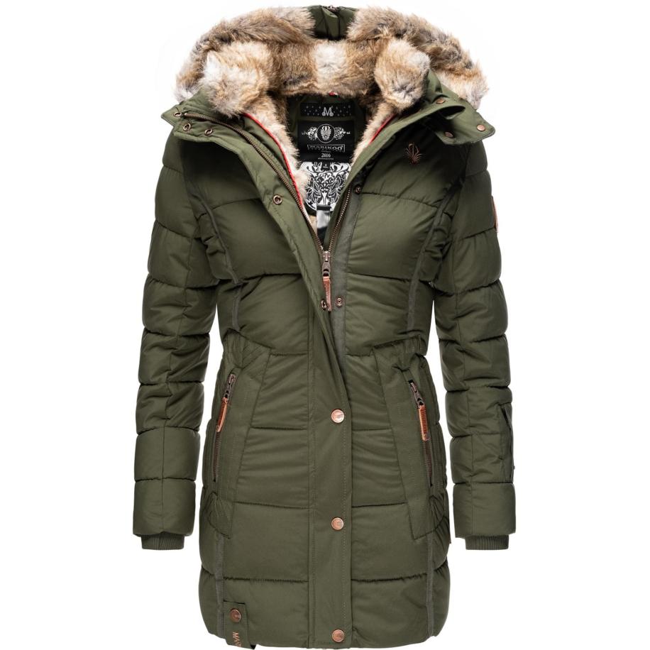 MARIKOO MARIKOO Wintermantel olijfgroen -